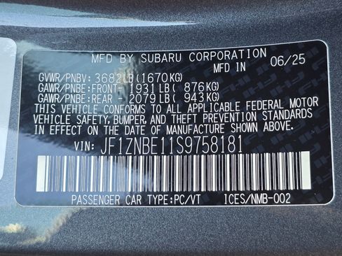 Used 2025 Toyota GR86 Premium w/ ALL Weather Mat Package (TMS) RWD image 59