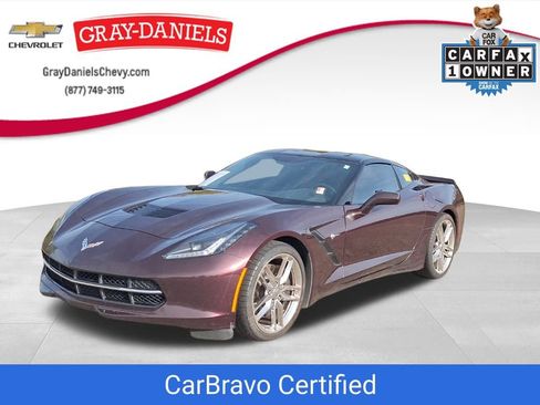 Certified 2018 Chevrolet Corvette Stingray Coupe w/ Z51 1LT image 1