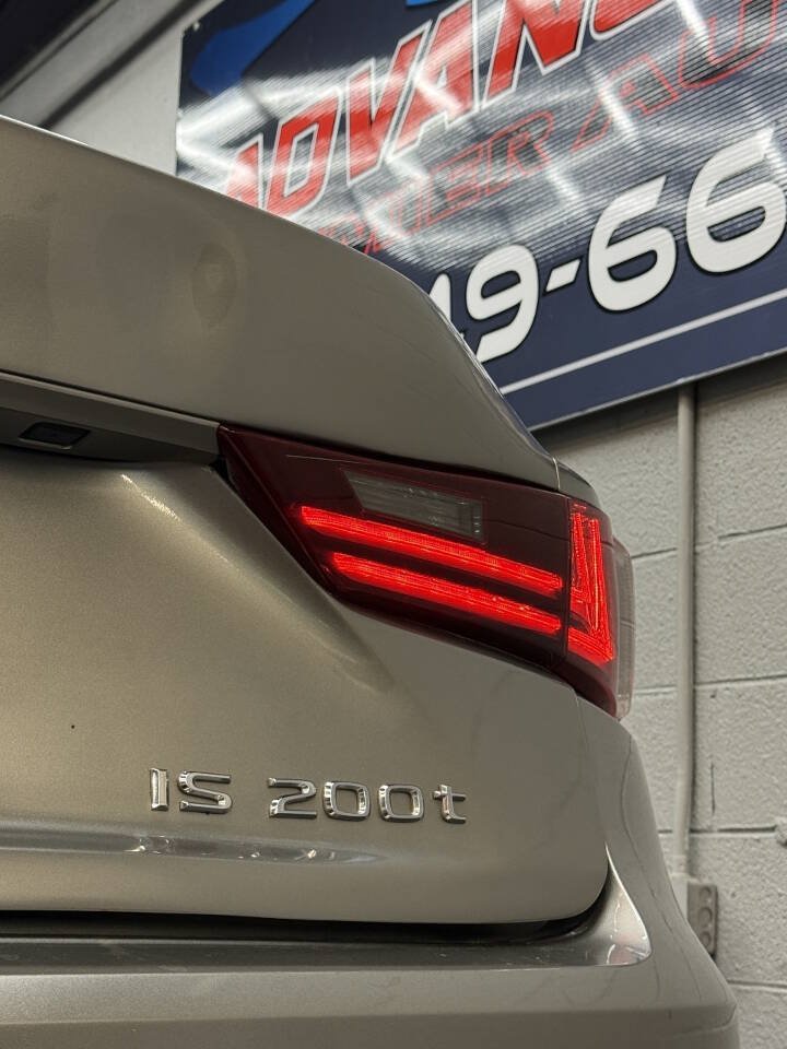 Used 2016 Lexus IS 200t w/ F Sport Package RWD image 12