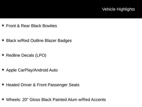 Used 2024 Chevrolet Blazer LT w/ Redline Edition image 2