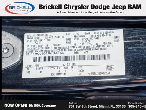 Used 2022 Ford Escape SE image 36