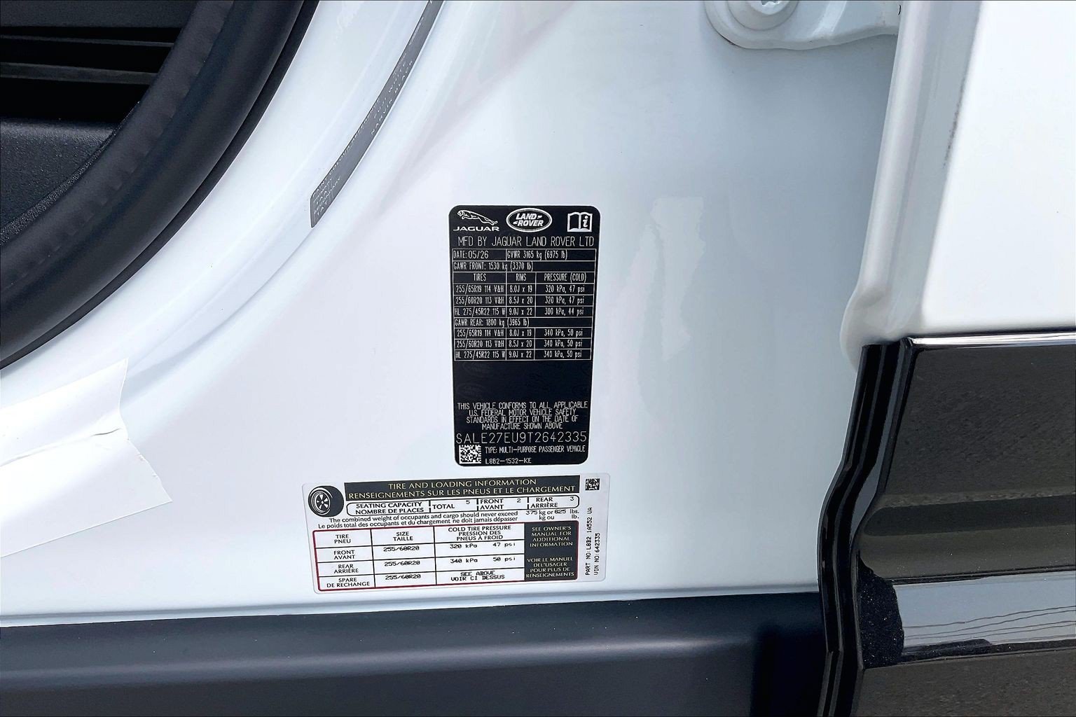 New 2026 Land Rover Defender 110 X-Dynamic SE AWD/4WD image 15