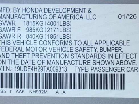 New 2026 Acura Integra FWD image 21
