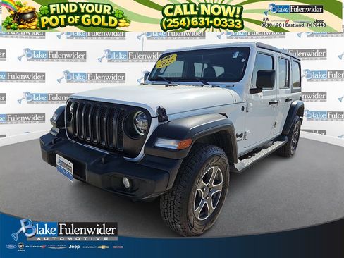 Used 2022 Jeep Wrangler Unlimited Sport image 1
