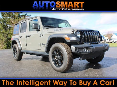 Used 2021 Jeep Wrangler Unlimited Sport AWD/4WD image 1