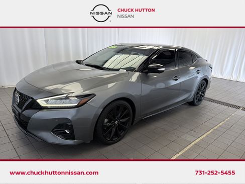 Used 2021 Nissan Maxima SR w/ Sport Mat Group FWD image 1