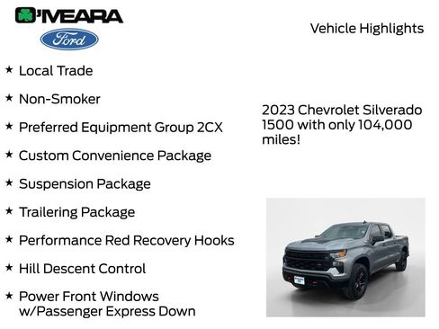 Used 2023 Chevrolet Silverado 1500 Custom Trail Boss AWD/4WD image 7