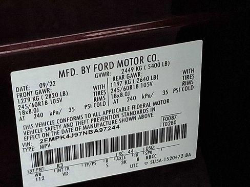 Used 2022 Ford Edge SEL w/ Convenience Package image 27