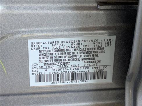 Used 2024 Nissan Sentra SV FWD image 23