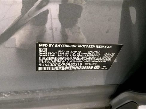 Certified 2023 BMW X3 sDrive30i w/ Convenience Package RWD image 13