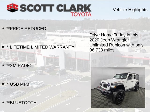 Used 2020 Jeep Wrangler Unlimited Rubicon AWD/4WD image 13