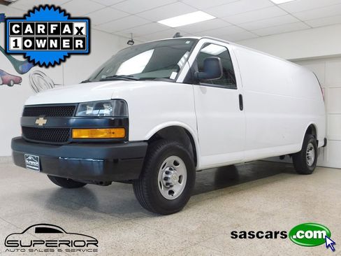 Used 2023 Chevrolet Express 3500 Extended w/ Driver Convenience Package RWD image 1