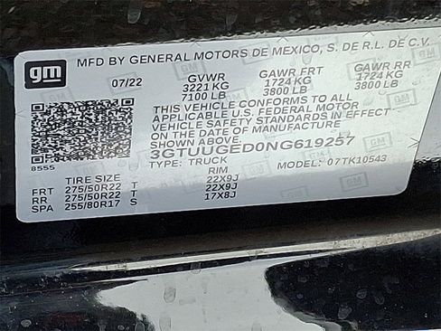 Used 2022 GMC Sierra 1500 Denali w/ Technology Package image 30