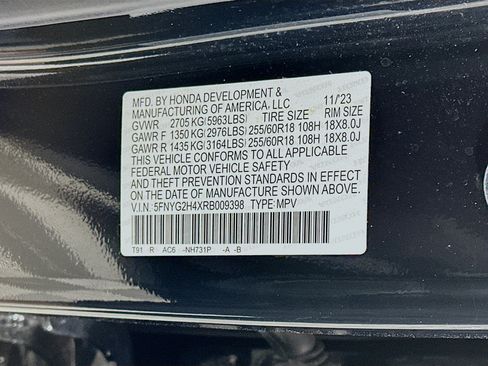 Used 2024 Honda Pilot EX-L image 12