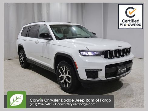 Certified 2023 Jeep Grand Cherokee L Limited w/ Trailer Tow Group (B) AWD/4WD image 1