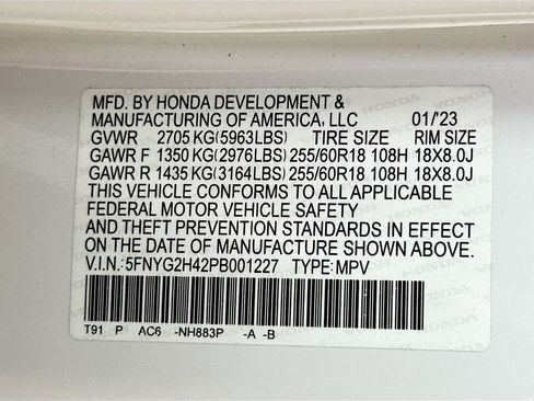 Used 2023 Honda Pilot EX-L image 34