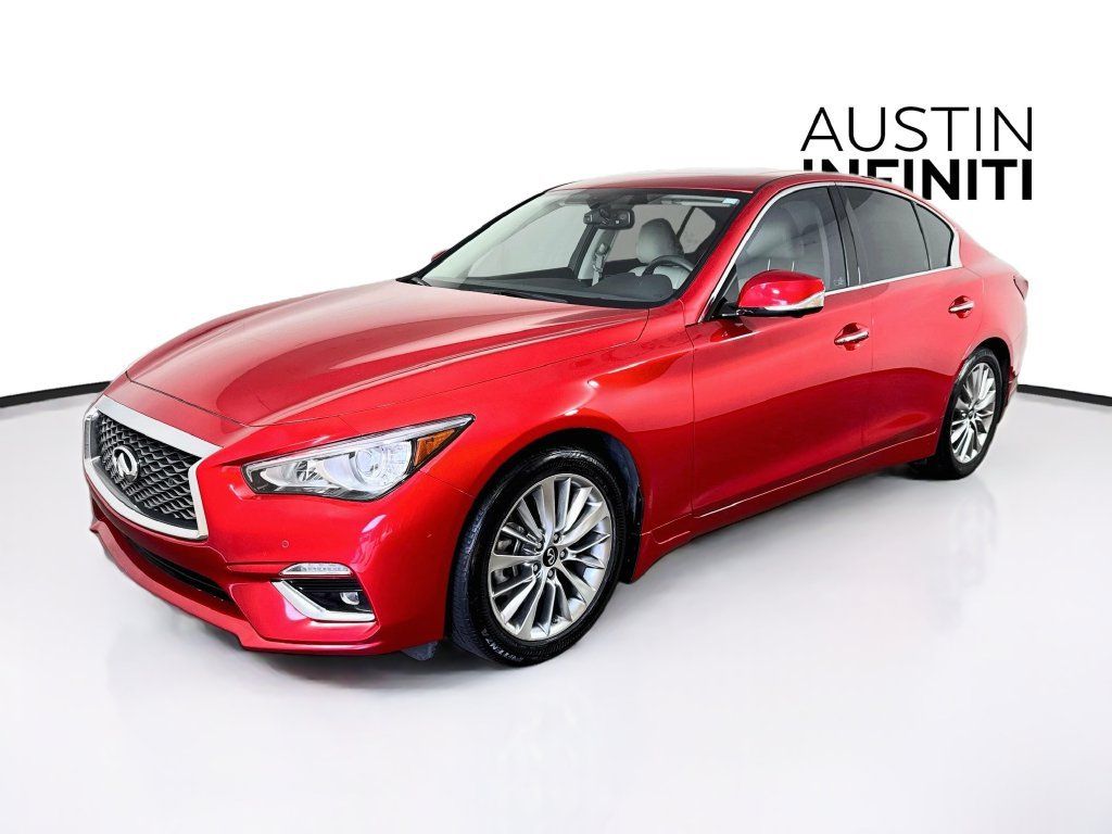 Certified 2023 INFINITI Q50 Luxe w/ Cargo Package RWD image 5