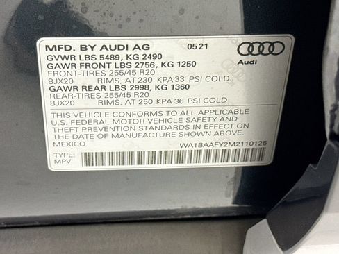 Certified 2021 Audi Q5 Premium w/ Premium Plus Package AWD/4WD image 33