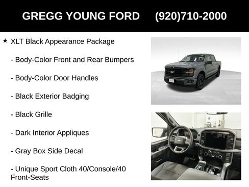 New 2026 Ford F150 XLT w/ Equipment Group 302A MID image 7