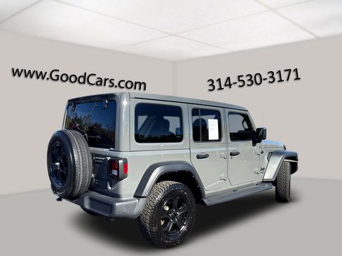Certified 2021 Jeep Wrangler Unlimited Sport w/ Sun And Sound Package image 2