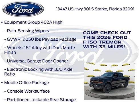 New 2026 Ford F150 Tremor AWD/4WD image 25