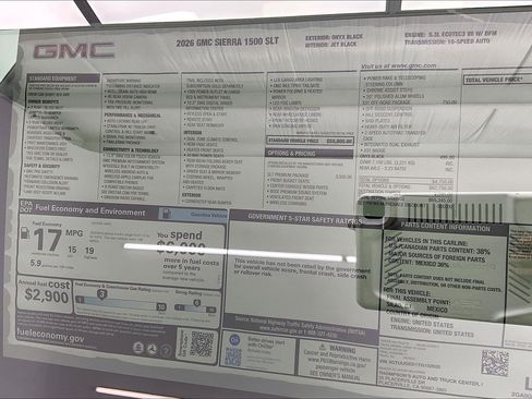 New 2026 GMC Sierra 1500 SLT w/ SLT Premium Package image 21