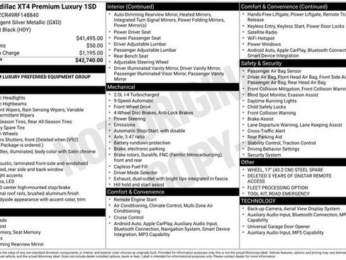 Used 2024 Cadillac XT4 Premium Luxury image 7