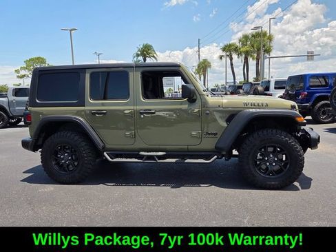 Certified 2025 Jeep Wrangler Unlimited Sport AWD/4WD image 8