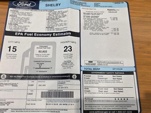 Used 2012 Ford Mustang Shelby GT500 w/ SVT Performance Pkg image 70