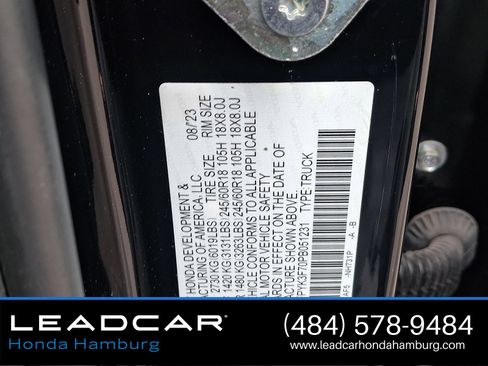Certified 2023 Honda Ridgeline RTL-E image 28