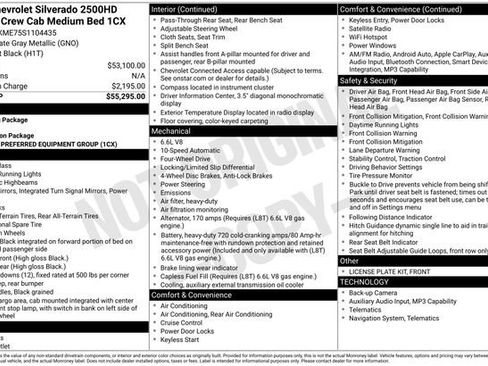 Used 2025 Chevrolet Silverado 2500 Custom image 5