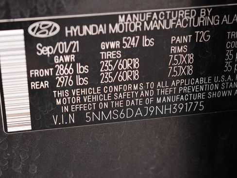 Used 2022 Hyundai Santa Fe XRT AWD/4WD image 33