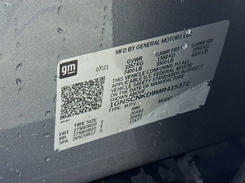 Used 2021 Chevrolet Tahoe LT RWD image 34