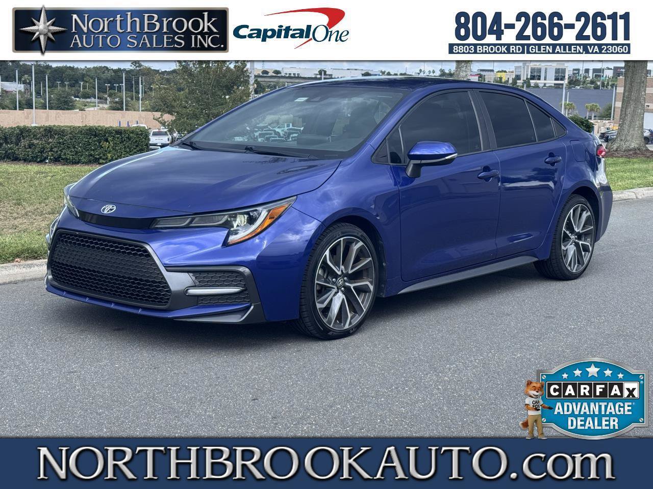 Used 2021 Toyota Corolla SE FWD image 1