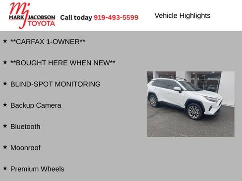 Used 2025 Toyota RAV4 XLE Premium w/ Weather Package FWD image 6
