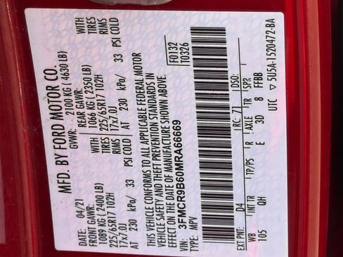 Used 2021 Ford Bronco Sport Big Bend w/ Big Bend Package image 31