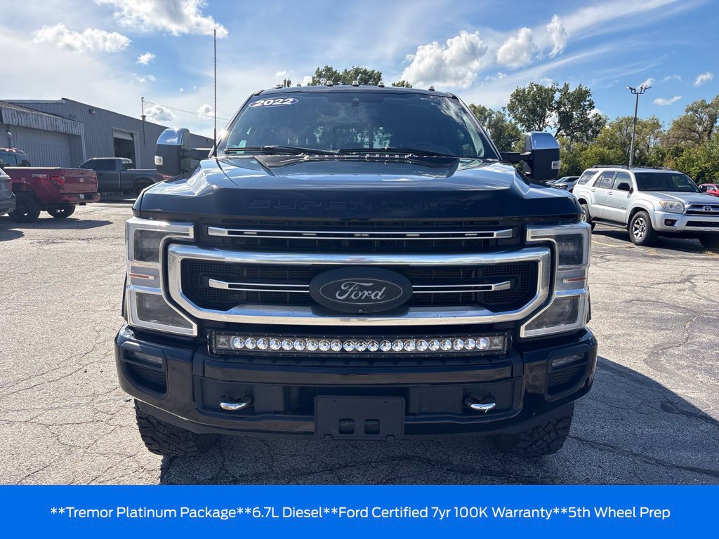 Used 2022 Ford F250 Platinum w/ Tremor Off-Road Package AWD/4WD image 3