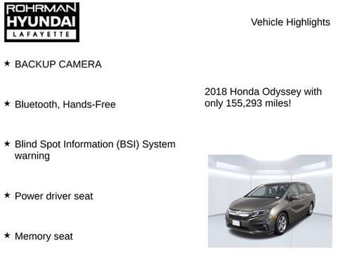 Used 2018 Honda Odyssey EX-L image 7