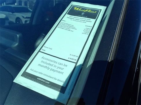 New 2025 Lincoln Aviator Premiere image 5