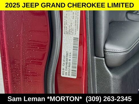 New 2025 Jeep Grand Cherokee Limited w/ Trailer Tow Package image 33