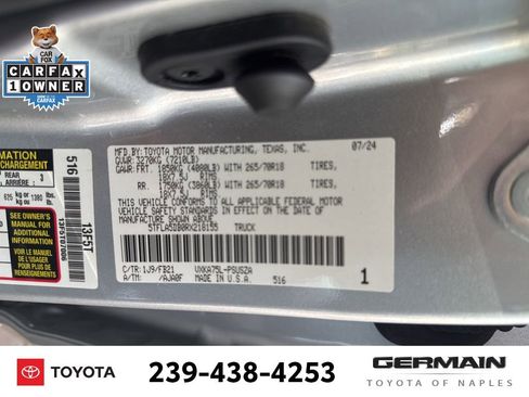 Used 2024 Toyota Tundra SR5 w/ TRD Off-Road Package AWD/4WD image 24