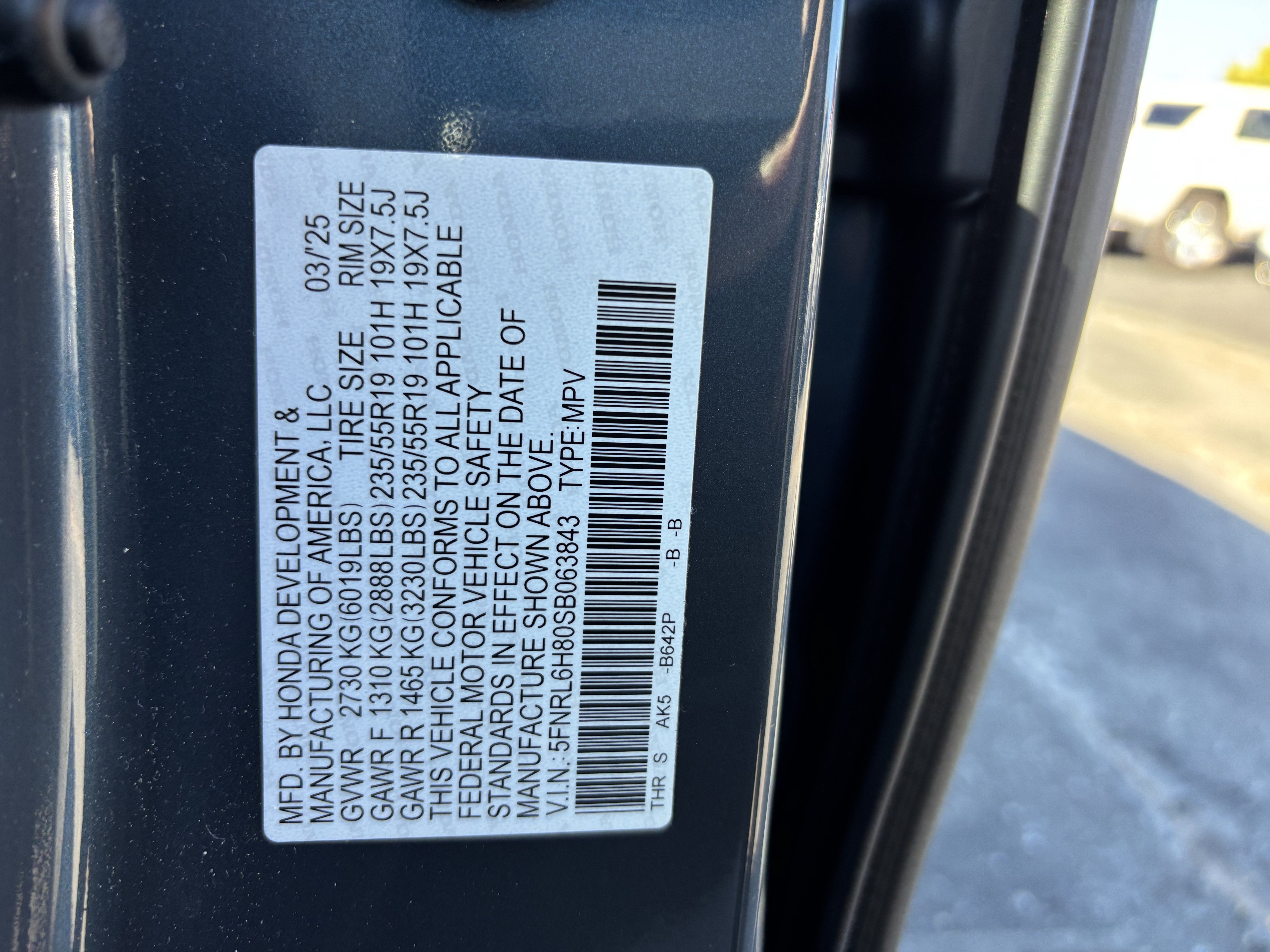 Used 2025 Honda Odyssey Touring image 37
