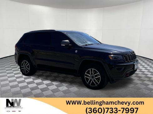 Used 2021 Jeep Grand Cherokee Trailhawk w/ Trailhawk Luxury Group AWD/4WD image 1