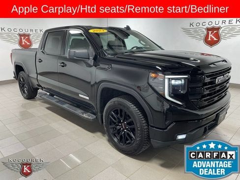 Used 2023 GMC Sierra 1500 Elevation w/ LPO, Elevation Black Package AWD/4WD image 1