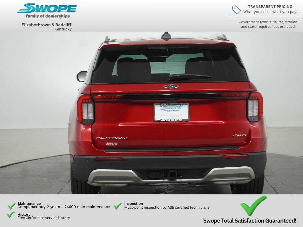 New 2026 Ford Explorer Platinum w/ LUX Leather Package AWD/4WD image 6