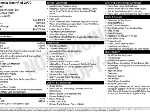 Used 2024 Genesis Electrified GV70 AWD/4WD image 5