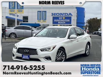 Used 2021 INFINITI Q50 Luxe w/ Cargo Package