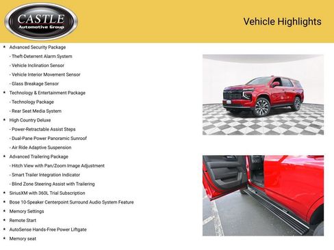 New 2025 Chevrolet Tahoe High Country image 11