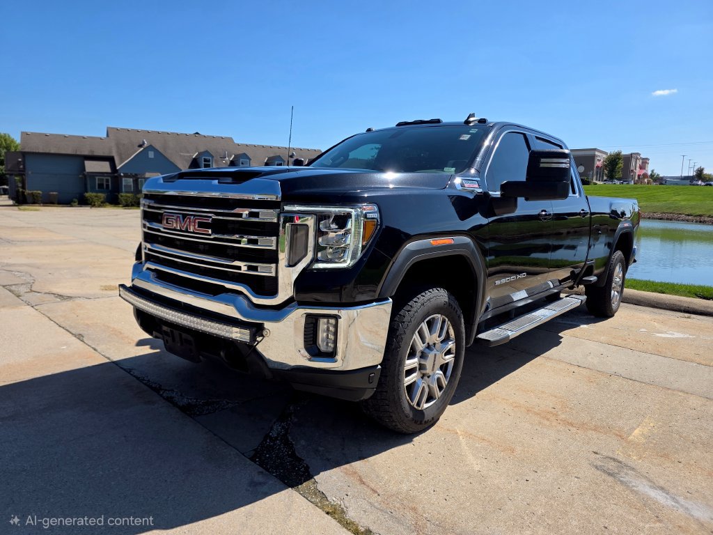 Used 2022 GMC Sierra 3500 SLE w/ SLE Value Package AWD/4WD image 3