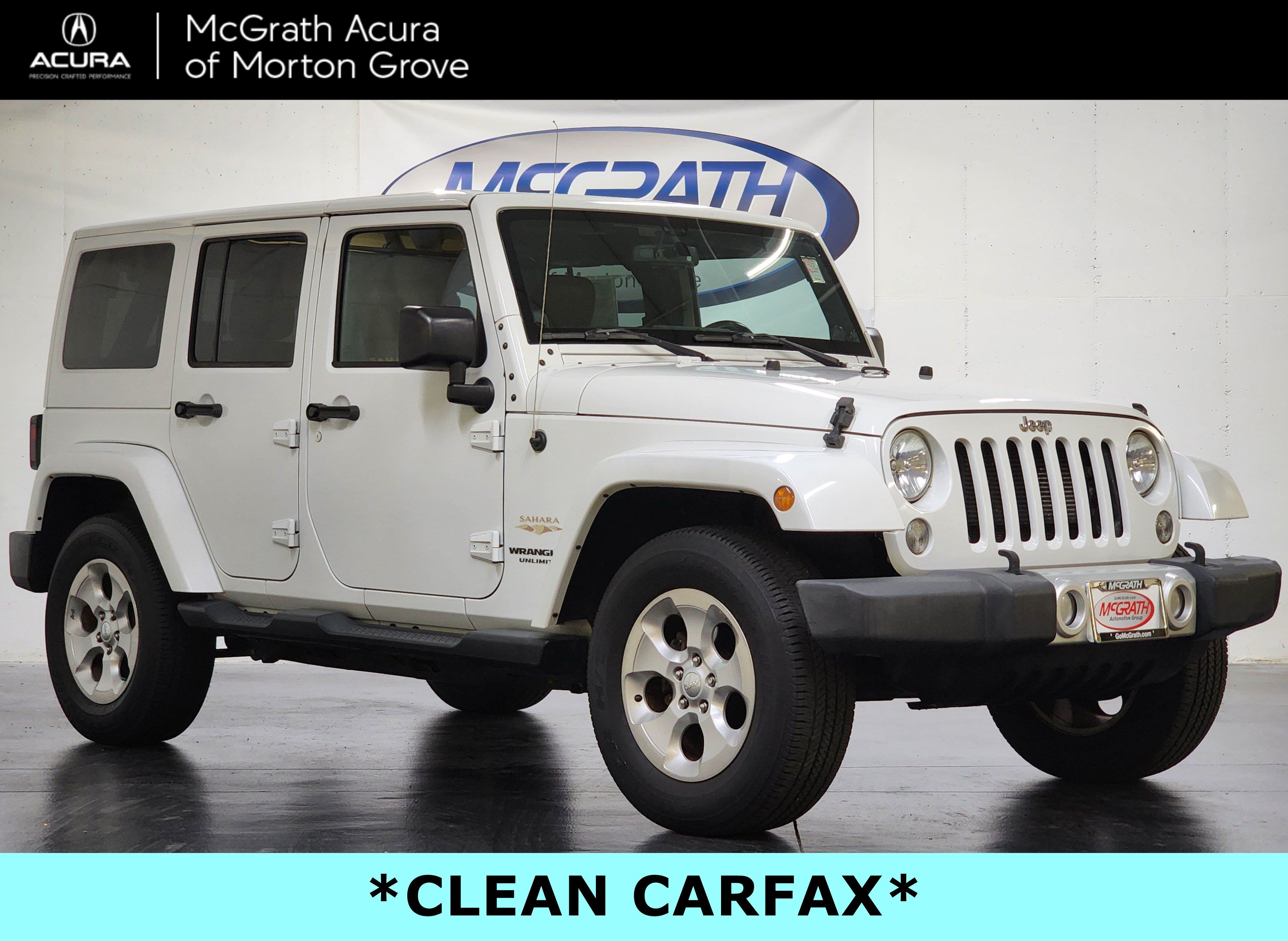 Used 2014 Jeep Wrangler Unlimited Sahara w/ Max Tow Package AWD/4WD image 1